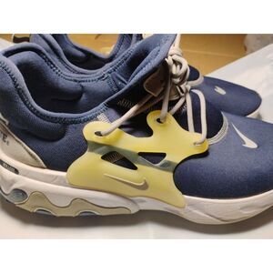 Nike React Presto Obsidian Volt Penn State Mens Sneakers DB3421-400 Blue Size 12